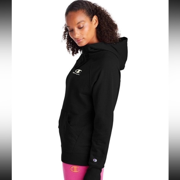 Champion Powerblend Hoodie, Velvet Logo NWTS - Picture 4 of 4